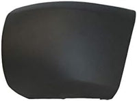 Front Bumper Impact Bar Steel + Lower Valance Air Deflector + Extension + End Caps + Brackets Left & Right Side Direct Replacement Compatible With 2007-2013 Chevrolet Silverado 1500