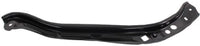Set Of 2 Front Radiator Support Upper Tie Bar Steel Left Driver & Right Passenger Side Direct Replacement Compatible With 2007-2012 Toyota Yaris TO1225303 TO1225304