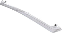Front Hood Molding Chrome Plastic Direct Replacement Compatible With 2014-2016 Subaru Forester SU1235100 91121SG011