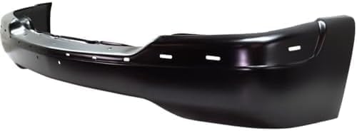 Front Bumper Face Bar Primed Steel Without Brackets Direct Replacement Compatible With 1999-2002 GMC Sierra 1500/2001-2002 2500HD 3500/2000-2006 Yukon XL-2500 GM1002374