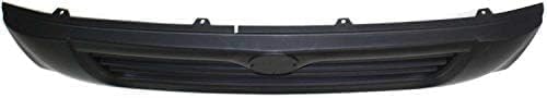 Front Grille Assembly Primed Shell and Insert Plastic Direct Replacement Compatible With 1998-2000 Mazda Pickup MA1200153 1F0050710