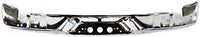 Rear Step Bumper Face Bar Chrome Steel Direct Replacement Compatible With 2007-2013 Toyota Tundra TO1102245 521510C090