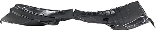 Set Of 2 Front Fender Liner Plastic Left Driver & Right Passenger Side Direct Replacement Compatible With 2013-2014 Nissan Pathfinder/Infiniti NI1249137 NI1248137