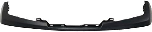 Front Bumper Upper Cover Primed Steel + Stay Brackets Right Passenger & Left Driver Side Direct Replacement Compatible With 2009-2019 Nissan Frontier NI1014100 NI1042100 NI1043100