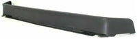Front Bumper Chrome Steel Without Molding Holes + Lower Valance Air Deflector Primed Direct Replacement Compatible With 1983-1990 Chevrolet S10 Blazer / 1982-1990 Pickup GM1002365