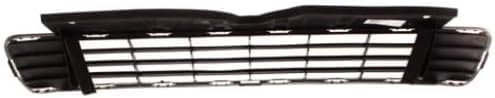 Front Bumper Grille Textured Gray Plastic Direct Replacement Compatible With 2010-2011 Toyota Prius TO1036122 5311247040