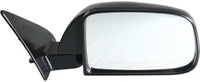 Set Of 2 Front Mirror Manual Folding Non-Heated Primed With Single Glass Right Passenger & Left Driver Side Direct Replacement Compatible With 1989-1995 Toyota Pickup TO1320112