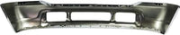 Front Bumper Chrome Steel Without Lower Valance Holes Direct Replacement Compatible With 1999-2004 Ford F Series Super Duty FO1002374 1C3Z17757MAA F81Z17757BA