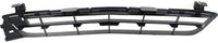 Front Bumper Grille Textured Dark Gray Plastic Direct Replacement Compatible With 2013 Chevrolet Malibu GM1036149 22869137