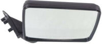 Set Of 2 Front Mirrors Manual Folding Non-Heated Paintable Plastic Right Passenger & Left Driver Side Direct Replacement Compatible With 1987-1993 Ram 50 Pickup CH1321140 CH1320140