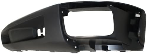 Front Bumper Impact Bar Steel + Grille + Lower Valance Air Deflector + Headlight + End Caps Left & Right Side Direct Replacement Compatible With 2007-2013 Chevrolet Silverado 1500