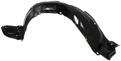 Set Of 2 Front Fender Liner Plastic Left Driver & Right Passenger Side Direct Replacement Compatible With 2005-2010 Scion tC SC1248105 SC1249104 5387521060 5387621060