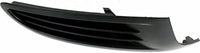Set Of 2 Front Fog Light Cover Textured Dark Gray Plastic Right Passenger & Left Driver Side Direct Replacement Compatible With 2010-2014 Volkswagen Golf VW1039118 VW1038118