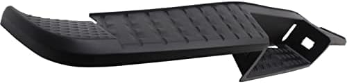 Rear Bumper Center Step Pad Plastic With Blind Spot Detection And Tow Hitch Direct Replacement Compatible With 2017-2023 Nissan Titan / 2016-2023 XD NI1191108 85078EZ00B