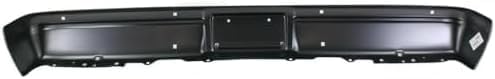Front Bumper Primed Steel Without Impact Strip Holes Direct Replacement Compatible With 1983-1991 Chevrolet C/K Series Full Size Pickup/Suburban GM1002377 14023494