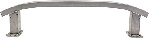 Front Bumper Reinforcement Aluminum Without Tow Hook Holes Direct Replacement Compatible With 2019-2023 Jeep Cherokee CH1006246 68285642AA