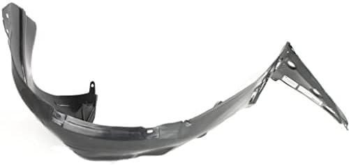 Front Engine Splash Shield Under Cover Plastic + Fender Liners Left Driver & Right Passenger Side Direct Replacement Compatible with 2009-2013 Nissan Altima