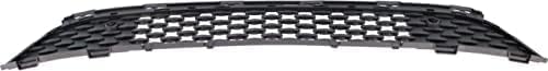 Front Bumper Grille Square Mesh Design With Parking Aid Sensor Holes Direct Replacement Compatible With 2015-2022 Chrysler 300 CH1036148 68245344AD