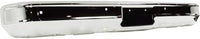 Front Bumper Chrome Steel Without Impact Strip Holes Direct Replacement Compatible With 1973-1980 Chevrolet & GMC C/K Series Full Size Pickup GM1002257 6272560