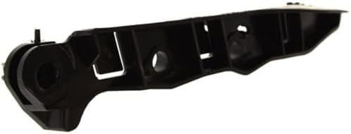 Set Of 2 Front Bumper Support Bracket Plastic Right Passenger & Left Driver Side Direct Replacement Compatible With 2008-2010 BMW 5-Series BM1043102 BM1042102 51117178078 51117178077