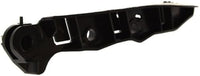 Set Of 2 Front Bumper Support Bracket Plastic Right Passenger & Left Driver Side Direct Replacement Compatible With 2008-2010 BMW 5-Series BM1043102 BM1042102 51117178078 51117178077