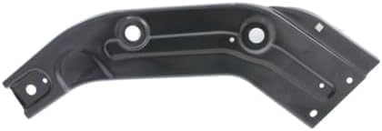 Set Of 2 Front Radiator Upper Side Support Steel Left Driver & Right Passenger Side Direct Replacement Compatible With 2012-2015 Volkswagen Passat VW1222103 VW1222102