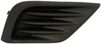 Front Fog Light Cover Textured Plastic Right Passenger Side Direct Replacement Compatible With 2016-2018 Nissan Altima NI1039139 622569HS0A