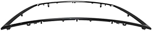 Front Grille Molding Primed Plastic Direct Replacement Compatible With 2010-2013 Mitsubishi Outlander MI1202101 6400C722