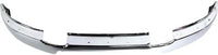 Front Bumper Face Bar Chrome Steel Without Fog Light Holes Direct Replacement Compatible With 2004-2006 Ford F-150 FO1002388 4L3Z17757AA