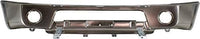 Front Lower Bumper Chrome Steel With Fog Light Holes Direct Replacement Compatible With 2005-2017 Nissan Frontier NI1002143 62014ZL00B