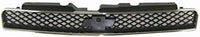 Front Bumper Upper & Lower Grille Assembly Chrome Shell With Insert Plastic Direct Replacement Compatible With 2006-2013 Chevrolet Impala / 2014-2016 Limited GM1200551 GM1036107