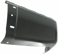 Set Of 2 Rear Bumper End Cap Steel Left Driver & Right Passenger Side Direct Replacement Compatible With 2007-2013 Chevrolet Silverado/GMC Sierra Full Size Pickup GM1105151