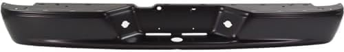 Step Bumper Face Bar Primed Steel Direct Replacement Compatible With 2006-2009 Mitsubishi Raider / 2005-2010 Dodge Dakota / 2011 Ram-Dakota CH1102362 55077652AB