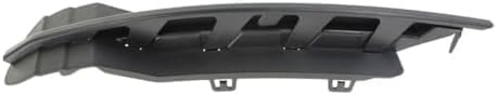 Set Of 2 Front Fog Light Cover Textured Plastic Right Passenger & Left Driver Side Direct Replacement Compatible With 2010-2012 Chevrolet Malibu GM1039137 GM1038137 20861566 20861565