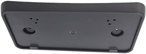 Front License Plate Bracket Textured Plastic Direct Replacement Compatible with 2011-2015 Ford Explorer FO1068136 BB5Z17A385BA