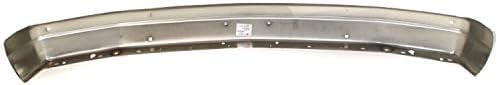 Front Bumper Face Bar Chrome Without Molding Holes Direct Replacement Compatible With 1991-1996 Dodge Dakota CH1002167 55034316