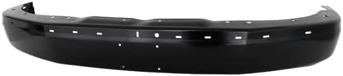 Front Bumper Primed + Lower Valance Contoured Air Deflector Textured + Signal Lights Left & Right Side Direct Replacement Compatible With 2003-2017 GMC Savana Chevrolet Express Van