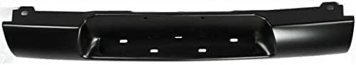 Step Bumper Face Bar Only With Pad Provision Without Mounting Bracket Primed Direct Replacement Compatible With 1994-2003 Chevrolet S10 GM1102537 15978971