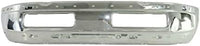 Front Bumper + Grille Chrome Shell + Upper & Lower Cover + Valance Textured + Fog Lamp Moldings Left & Right Side Direct Replacement For 1994-2002 Dodge Ram 1500 2500 3500 CH1002256
