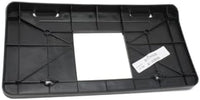 Front License Plate Bracket Textured Plastic Direct Replacement Compatible with 2011-2017 Toyota Sienna TO1068119 7510108010