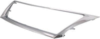 Front Bumper Grille Molding Chrome Plastic Direct Replacement Compatible With 2009-2010 Lexus IS250 / IS350 LX1210105 5311153190
