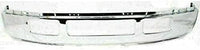 Front Bumper Steel + Grille Chrome + Upper Cover Primed + Lower Valance Panel Textured Direct Replacement Compatible With 2005-2007 Ford F-Series Super Duty FO1057292 FO1200456