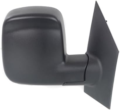 Set of 2 Front Mirror Manual Folding Non-Heated Textured Right Passenger & Left Driver Side Direct Replacement Compatible With 2003-2007 Chevrolet Express/Savana Van GM1320284