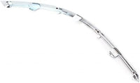 Front Bumper Molding Chrome Plastic Left Driver Side Direct Replacement Compatible With 2008-2010 Chrysler Town And Country CH1046102 5113149AA