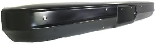 Front Bumper Primed Steel Without Impact Strip Holes Direct Replacement Compatible With 1973-1980 Chevrolet/GMC C/K Series GM1002256 6262158