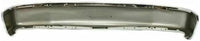 Front Bumper Face Bar Chrome + Lower Valance Panel Textured Direct Replacement Compatible With 1992-1997 Ford F-Series FO1002236 FO1095154 F2TZ17757A F2TZ17626A