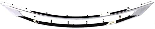 Front Grille Molding Chrome Direct Replacement Compatible With 2008-2010 Honda Accord HO1202104 71126TA5A00