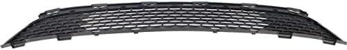 Front Bumper Grille With Honey Comb Design Without Parking Aid Sensor Holes Direct Replacement Compatible With 2015-2022 Chrysler 300 CH1036142 68227272AB