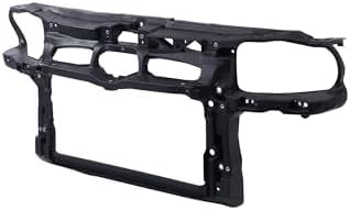 Front Radiator Support Assembly Plastic Direct Replacement Compatible With 1999-2005 Volkswagen Jetta / 1999-2006 Golf VW1225118 1J0805588T