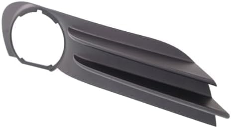 Set Of 2 Front Fog Light Molding Textured Plastic Left Driver & Right Passenger Side Direct Replacement Compatible With 2012-2016 Chrysler Town & Country CH1039143 CH1038143